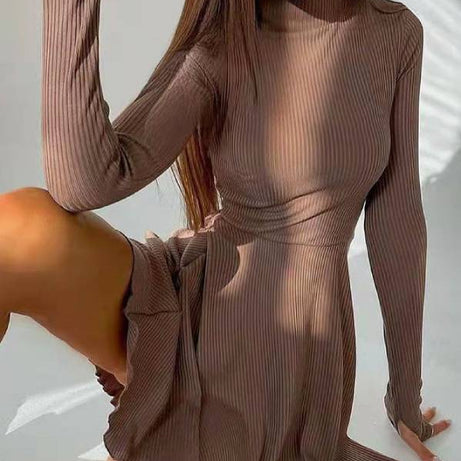 Damen-Abendkleid aus Strick