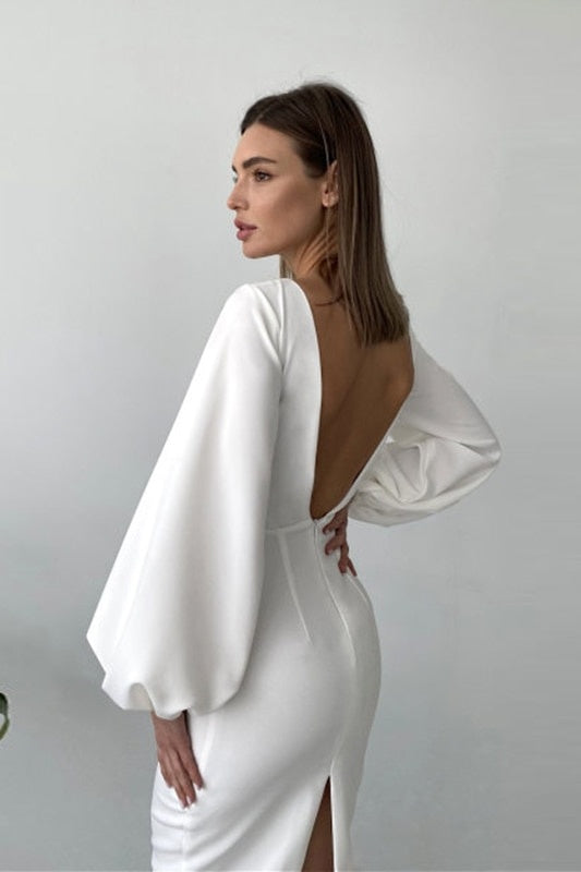 Mittellanges Abendkleid für Damen