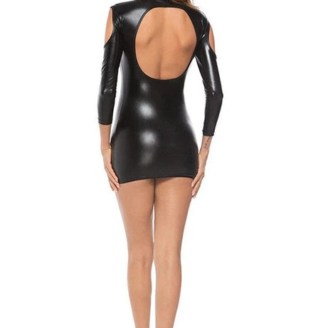 Robe soirée pour femmes Moulante en Latex