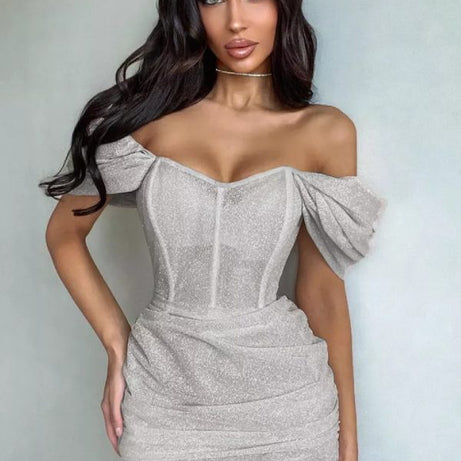 Robe de soirée Argent