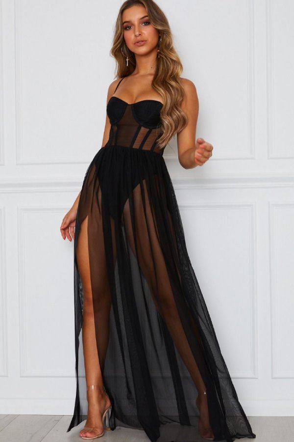 Robe de soirée Bustier