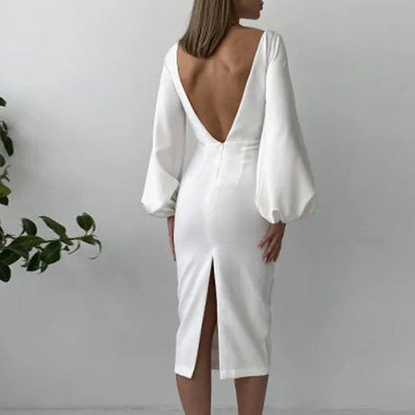 Mittellanges Abendkleid für Damen