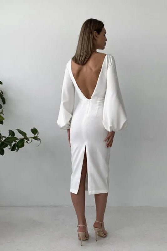 Mittellanges Abendkleid für Damen