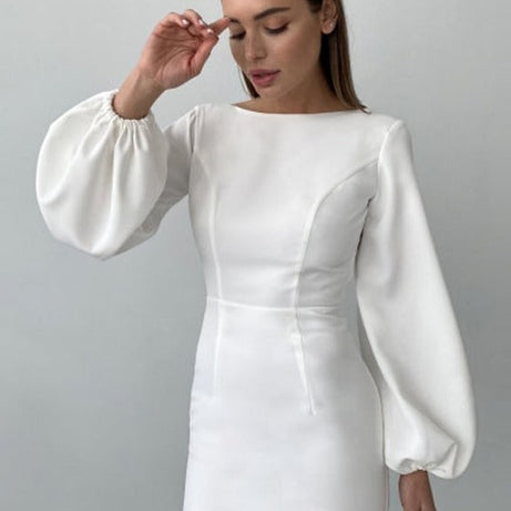 Mittellanges Abendkleid für Damen