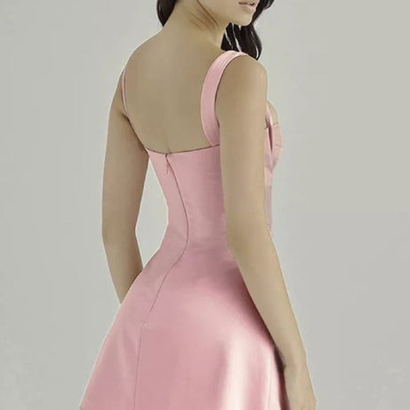 Robe de soirée femme Courte Rose