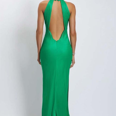 Robe de soirée femme Verte