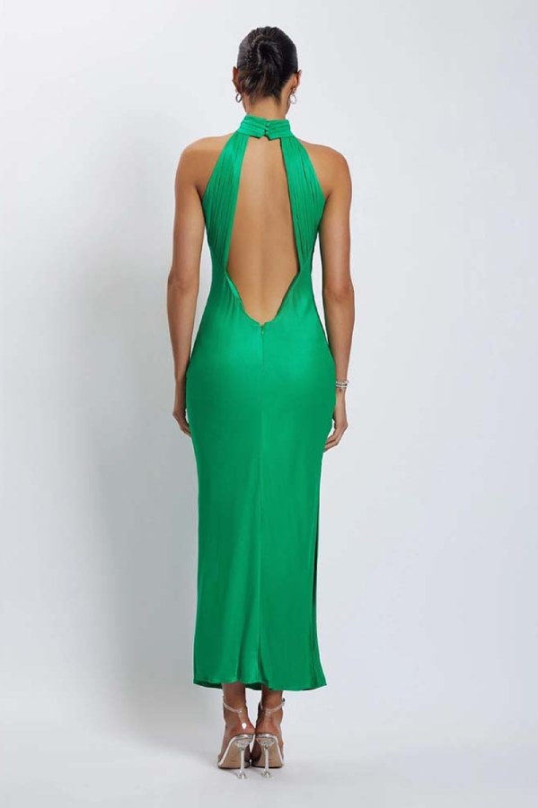 Robe de soirée femme Verte