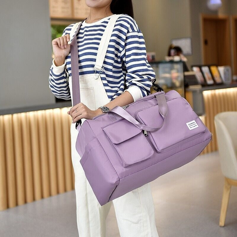 Sac à main avion toile multi poche