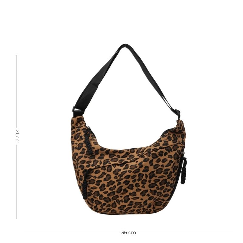 Sac Banane Léopard à Bandoulière