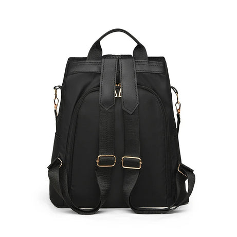Sac à Dos Noir à Paillettes en Toile