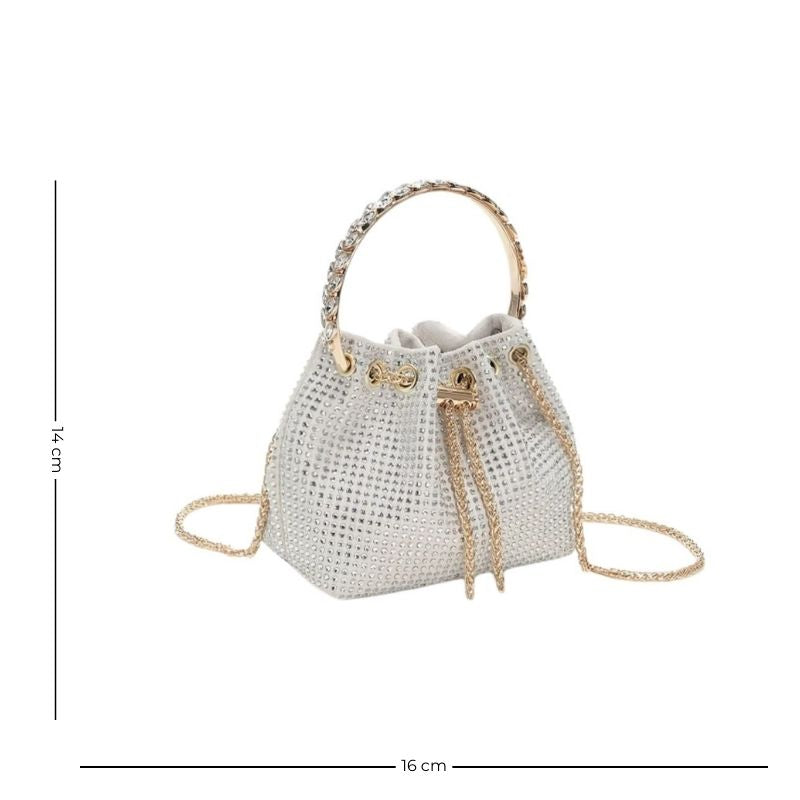 Sac Femme Bourse Luxueux à Strass