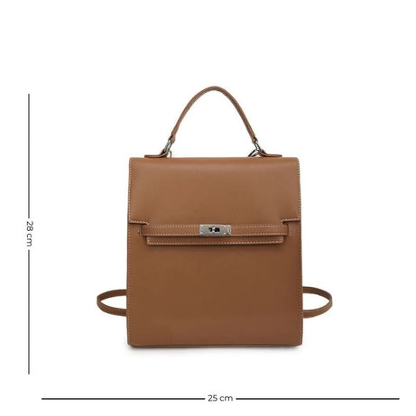 Sac à Main et à Dos Femme Élégant et Carré
