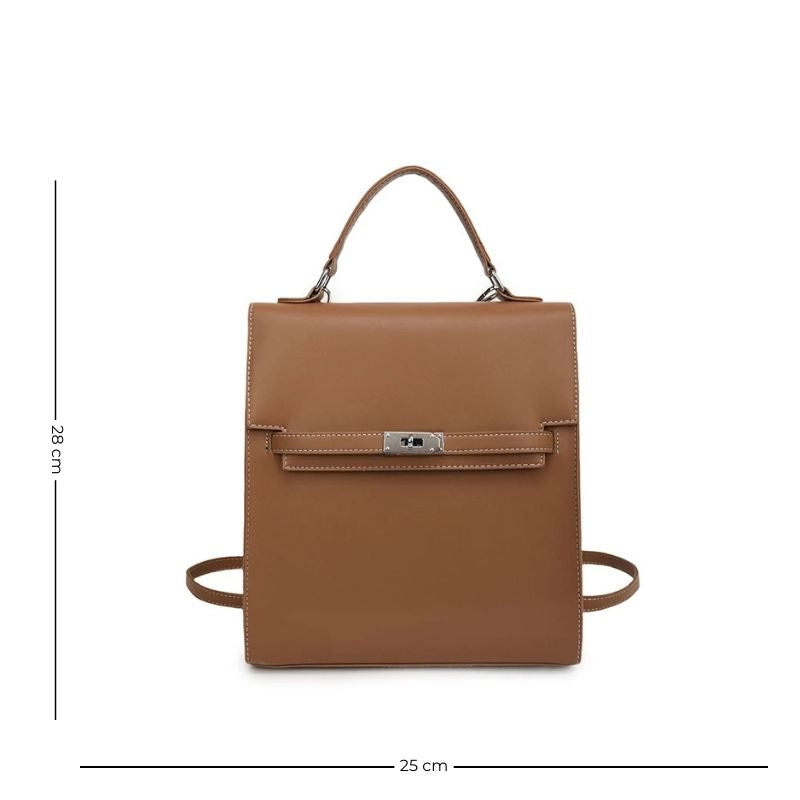 Sac à Main et à Dos Femme Élégant et Carré