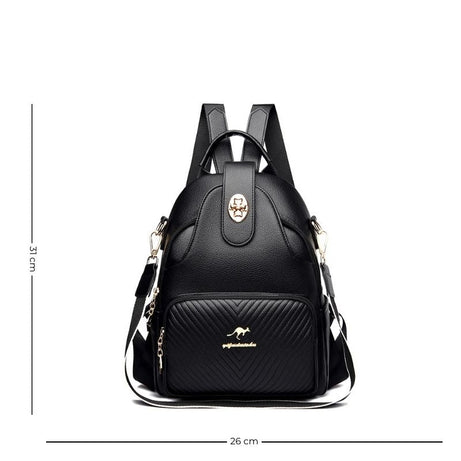 Sac à Main et à Dos Femme Robuste et Multipoches