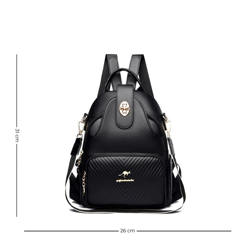 Sac à Main et à Dos Femme Robuste et Multipoches