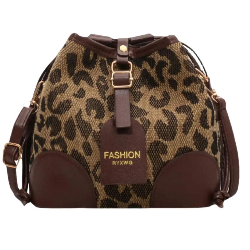 Sac à Main Fourre Tout à Motif Léopard