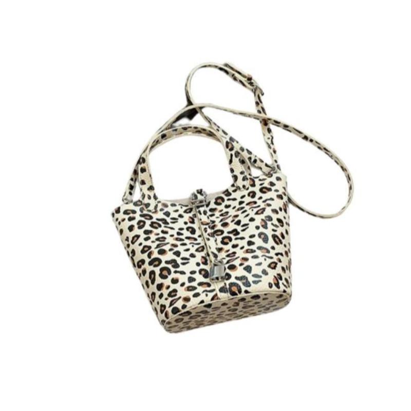 Sac à Main Seau Léopard