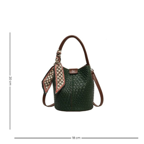 Sac Femme Seau Original Effet Écailles