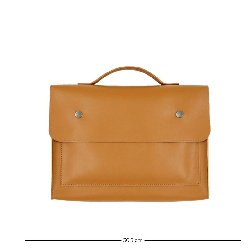 Sac Ordinateur Femme Marron et Étanche