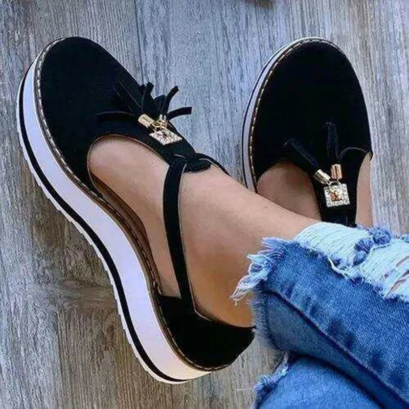 Sandale Femme Chic et Confortable Semi-Ouverte