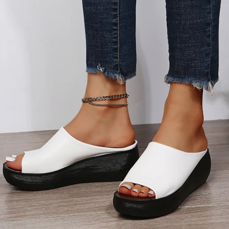 Sandale Orthopédique Femme avec Bout Ouvert