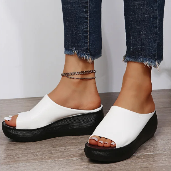Sandale Orthopédique Femme avec Bout Ouvert