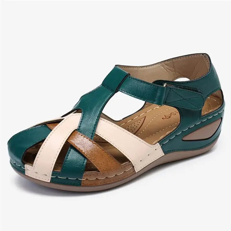 Sandale Orthopédique Femme Style Romaine Moderne