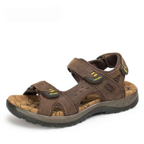Sandale de Plage Homme Ouverte avec Scratchs