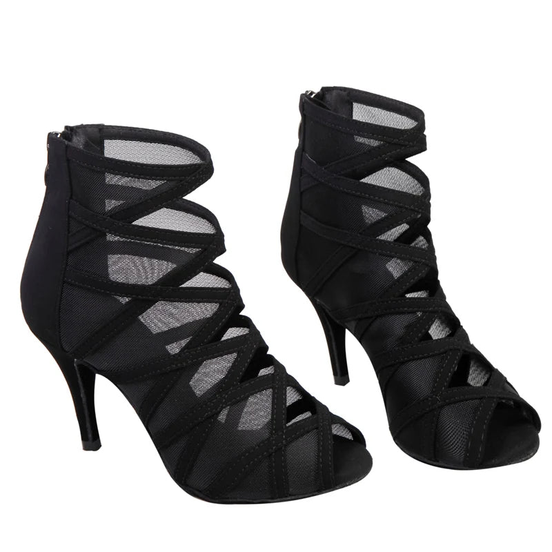 Sandale Talon Femme 10 - 13 cm Sexy avec Lanières Croisées
