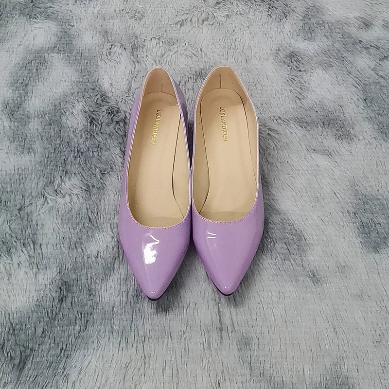 Sandale Talon Femme 5 - 7 cm Violette de Style Escarpin