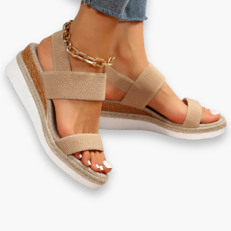 Sandales Compensées Femme - Élégantes et Confortables