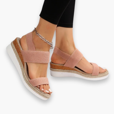 Sandales Compensées Femme - Élégantes et Confortables