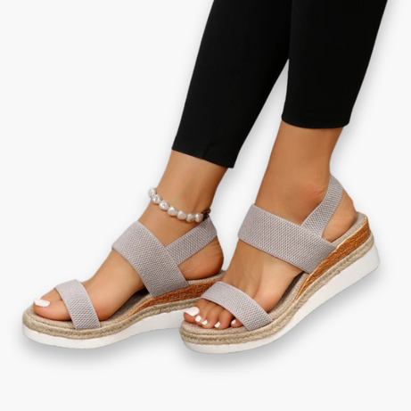 Sandales Compensées Femme - Élégantes et Confortables