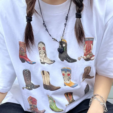 T-Shirt BOOT WESTERN