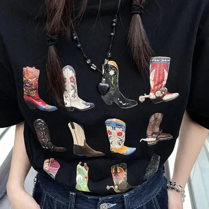 T-Shirt BOOT WESTERN