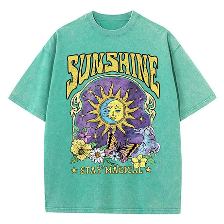 T-Shirt Délavé SUNSHINE