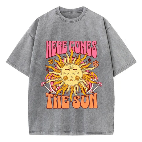T-shirt HERE COMES THE SUN