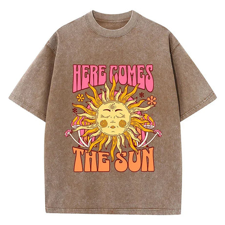 T-shirt HERE COMES THE SUN
