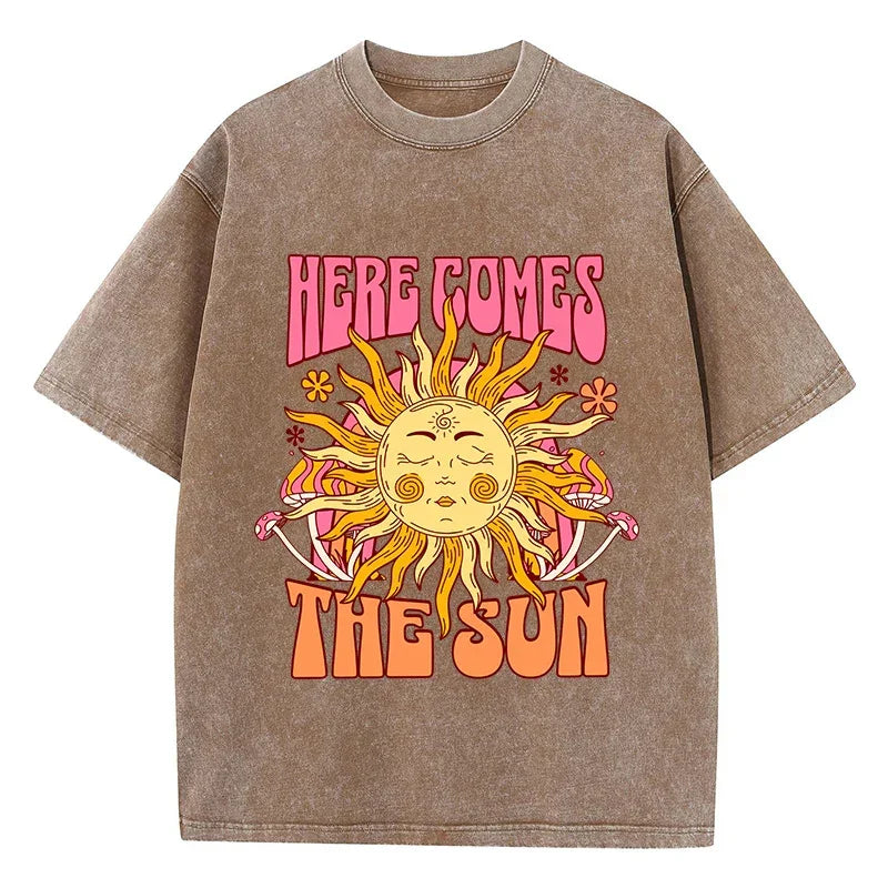 T-shirt HERE COMES THE SUN