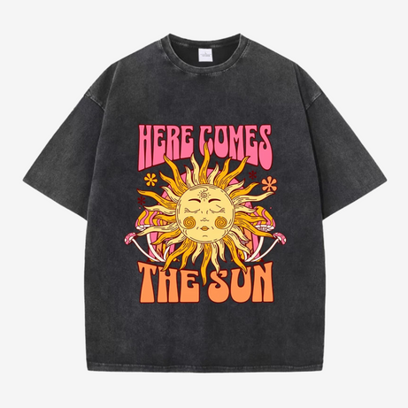 T-shirt HERE COMES THE SUN