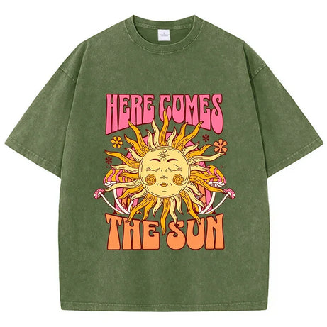 T-shirt HERE COMES THE SUN