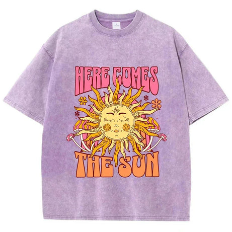 T-shirt HERE COMES THE SUN