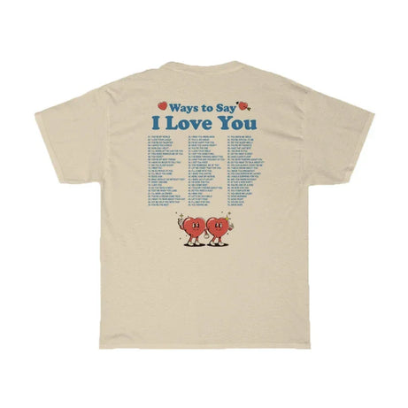 T-Shirt Oversize I LOVE YOU