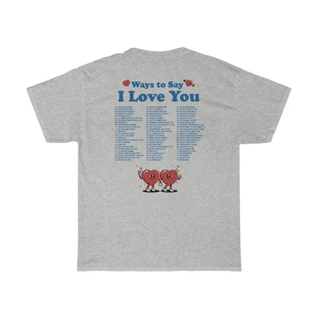 T-Shirt Oversize I LOVE YOU