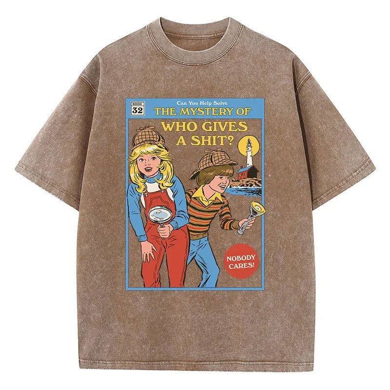 T-Shirt WHO GIVES A SHIT