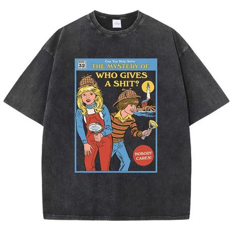 T-Shirt WHO GIVES A SHIT