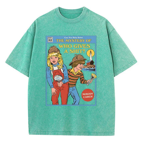 T-Shirt WHO GIVES A SHIT