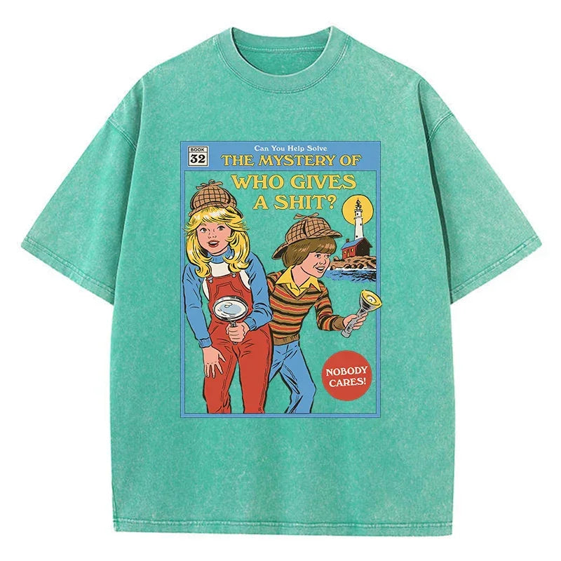 T-Shirt WHO GIVES A SHIT