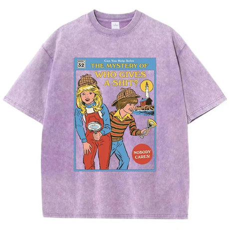 T-Shirt WHO GIVES A SHIT