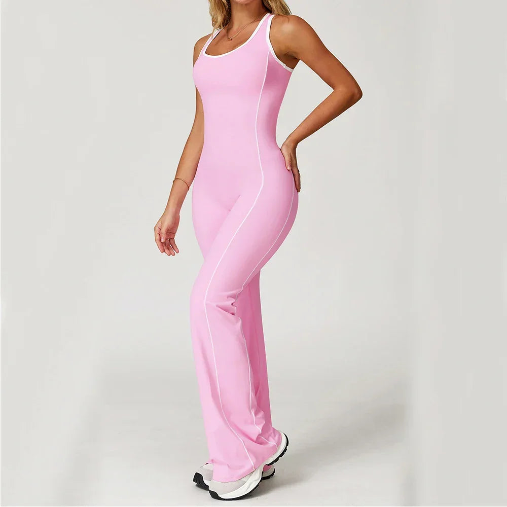 Tenue de sport femme dos nu séchage rapide